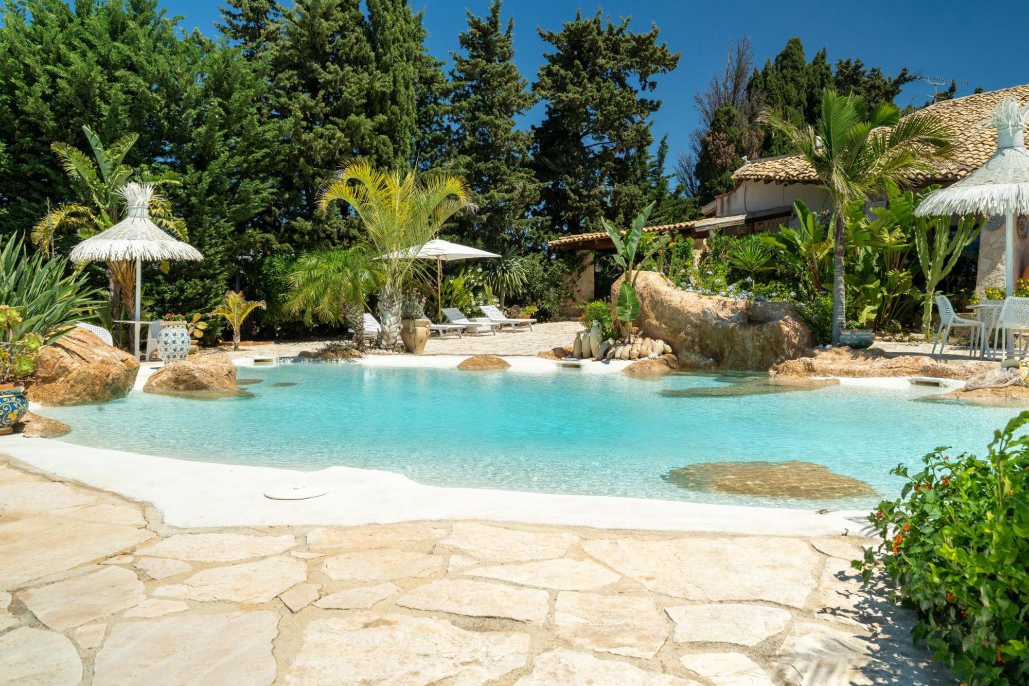 Casa Vacanze Verdemare Con Piscina Ribera Ngoại thất bức ảnh