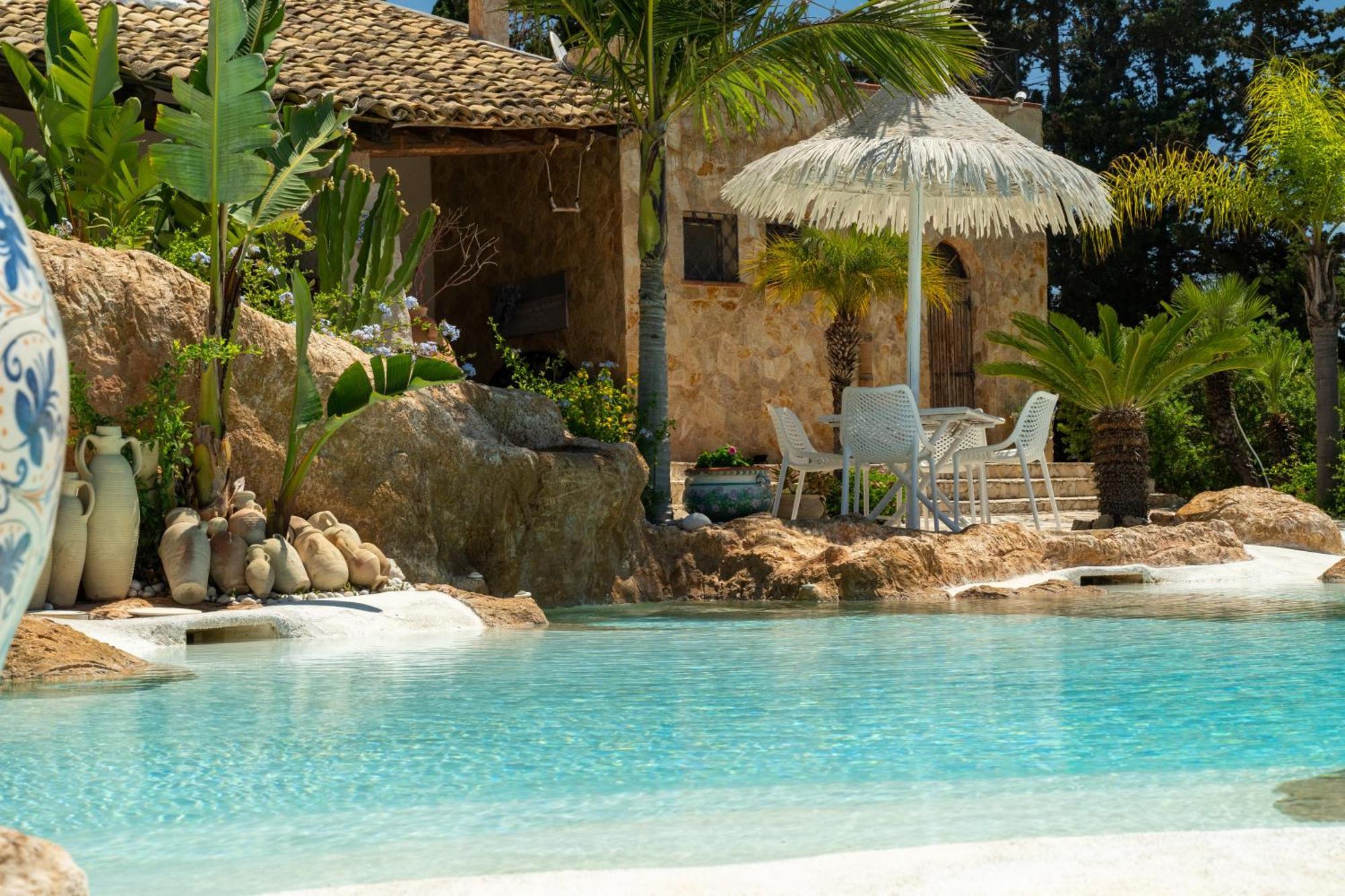 Casa Vacanze Verdemare Con Piscina Ribera Ngoại thất bức ảnh