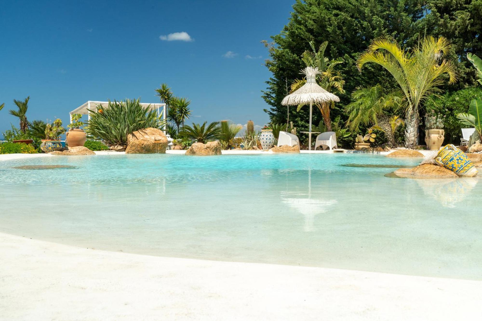 Casa Vacanze Verdemare Con Piscina Ribera Ngoại thất bức ảnh
