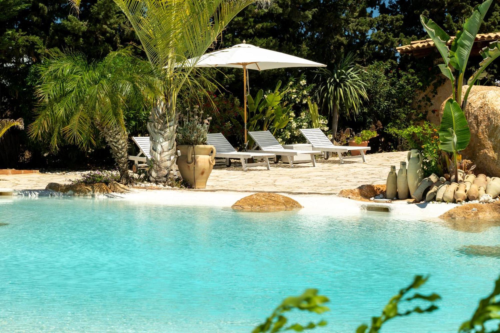 Casa Vacanze Verdemare Con Piscina Ribera Ngoại thất bức ảnh
